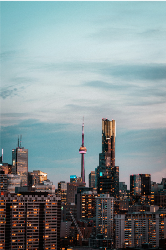 Toronto skyline, representing Karma Legal's commercial real estate practice